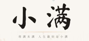 今日小满