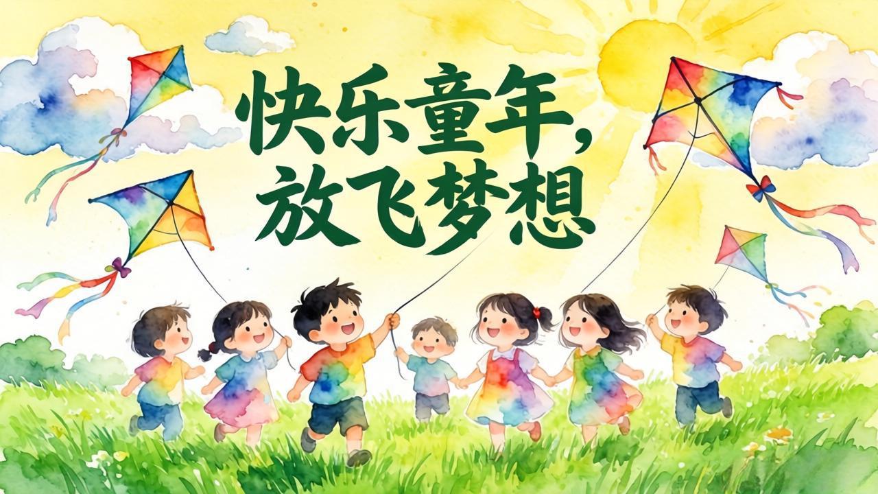六一儿童节 — 快乐童年，放飞梦想